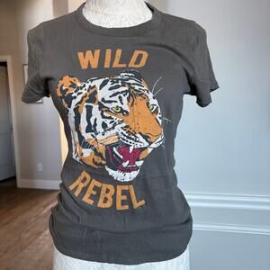 Copied - Chaser WILD REBEL TIGER Women's T Shirt women’s MEDIUM 100% cotton